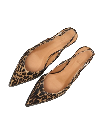 Billi Bi - A8089 Leopard Cuoio Suede Sandaler - Ledopard